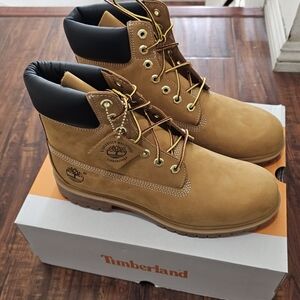 Timberland Men's Tan Leather Boots